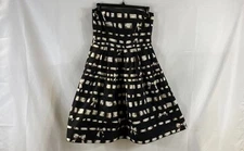 Red by Valentino Womens Multicolor Bow Print Fit Flare Dress Size 40