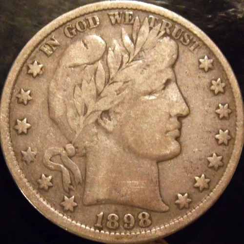 1898-P Barber Half Choice Original Fine