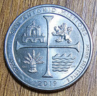2019 P San Antonio Missions America the Beautiful Quarter 25C Business Cu-Ni — photo 1