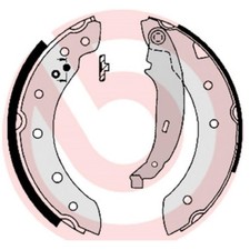 Bremsbackensatz hinten für Dacia Logan LS FS MCV KS US Sandero Solenza | 238766