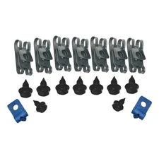 Fuel Line Clip Clamp Bracket Kit With Return 1978-88 Monte Carlo El Camino 25pc