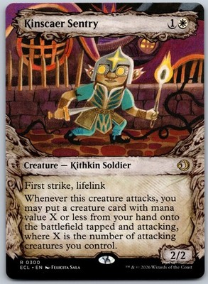 Kinscaer Sentry (Showcase) R Lorwyn Eclipsed 300 NM