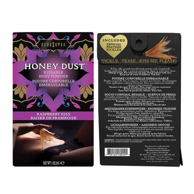 Kama Sutra Honey Dust Raspberry Kiss Kissable Body Powder 1 Oz Hp-Ks13013