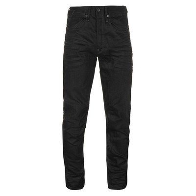 G-Star, Herren, Jeans, Tapered, a crotch 3d straight tapered,Schwarz,  W31 L36