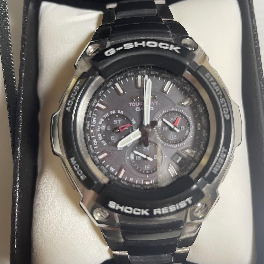 CASIO カシオ G-SHOCK MTG-1200-1Ajf CASIO G-SHOCK MTG-1200-1AJF Silver Stainless Steel Tough