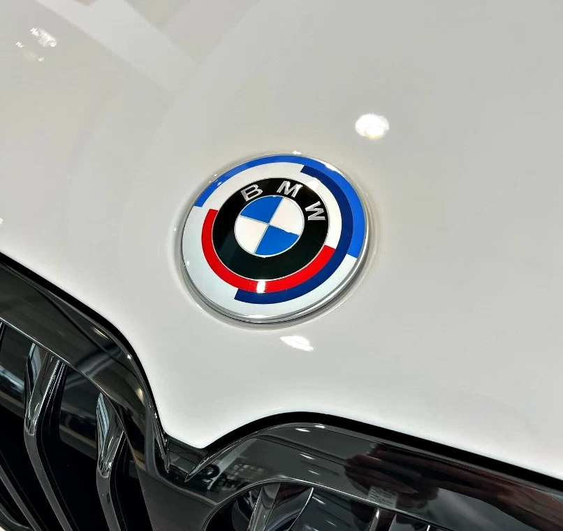 82MM OEM BMW Emblem Special Edition 3PIN Front Hood Badge Logo Emblem NEW - Image 2 of 3