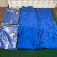Cherokee Workwear Royal Blue Scrub Pants L/G G L G G Polyester Blend Unisex Fit