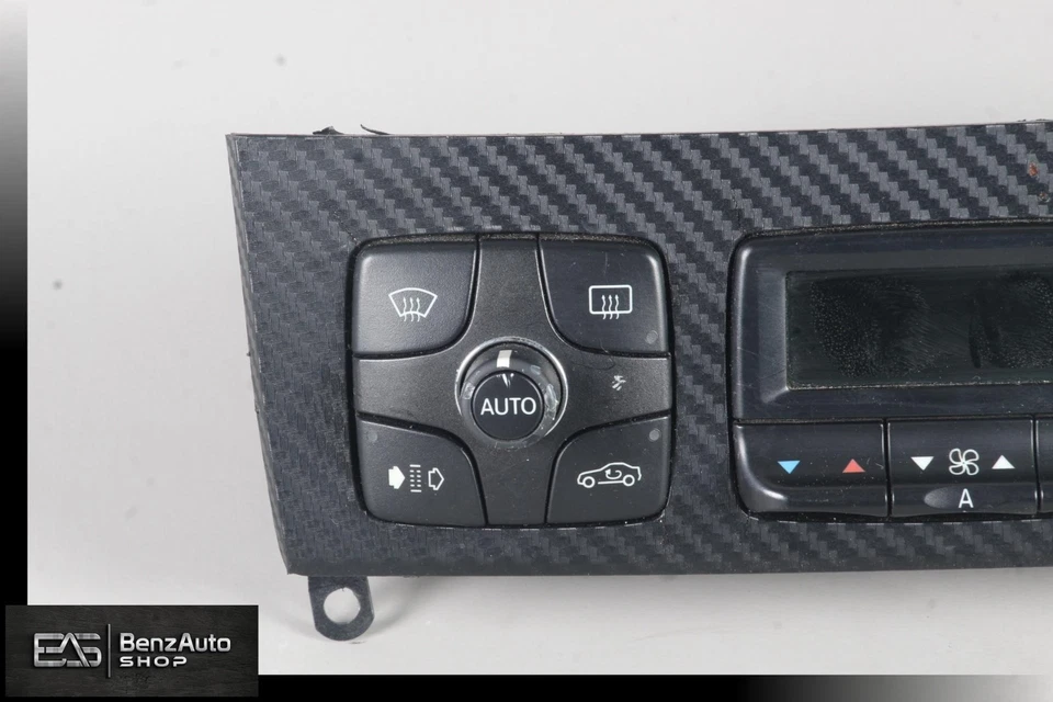 00-06 Mercedes W220 S55 AMG CL600 A/C AC aquecedor de temperatura controle climático fabricante de equipamento original - Imagem 3 de 4
