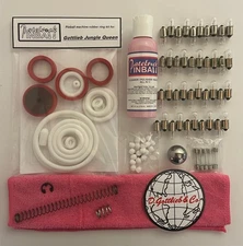 1977 Gottlieb Jungle Queen Pinball Machine Maintenance Tune Up Kit