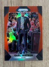 2017-18 Panini Prizm Orange Prizm /49 Earl Watson #70 Phoenix Suns
