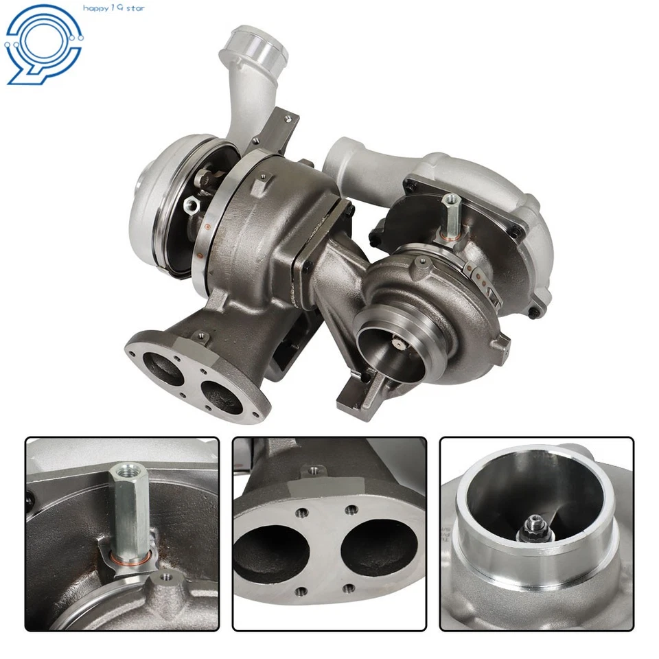 For Ford F-Series 6.4L Powerstroke Diesel 08-10 Turbo Charger High+ Low Pressure - Изображение 3 из 4