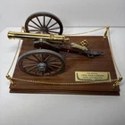 Official Civil War Cannon 1857 Field Gun 1991 Franklin Mint Desk Model