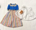 Vintage Barbie Clothing “Barbie In Holland” Travel Costume Collection, #823 1964