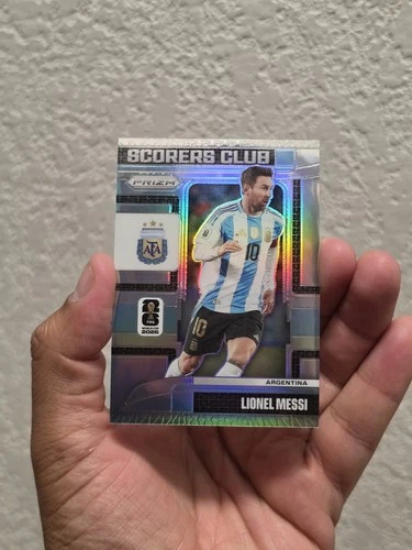 2026 Panini Prizm FIFA World Cup LIONEL MESSI Silver Scorers Club #15 SSP