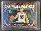 2024 Prizm Draft Picks Caitlin Clark Campus Legends RC Tiger Stripe #5