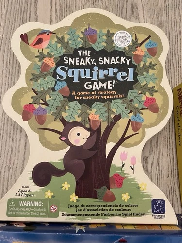 The Sneaky, Snacky Squirrel Game! Complete
