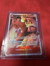 Bandai One Piece CCG Monkey D Luffy OP06-015 SR Foil English 4 6000