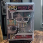 Funko Pop! Vinyl Stranger Things Mike #1298 Television 2022 Figure.+ protector