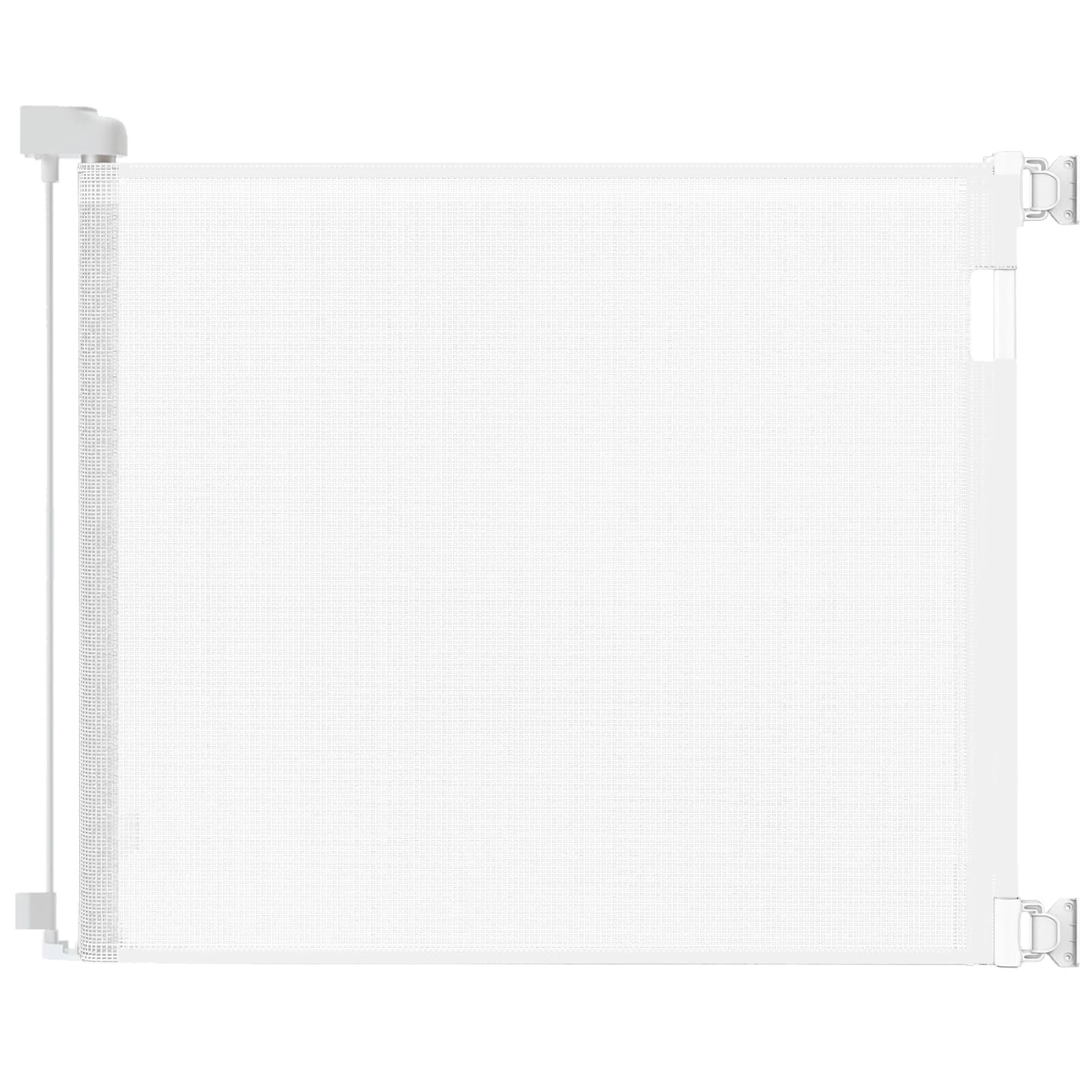 Retractable Baby Gate for Doorways and Stairs, Mesh Safety Gate for Pet, Indo...