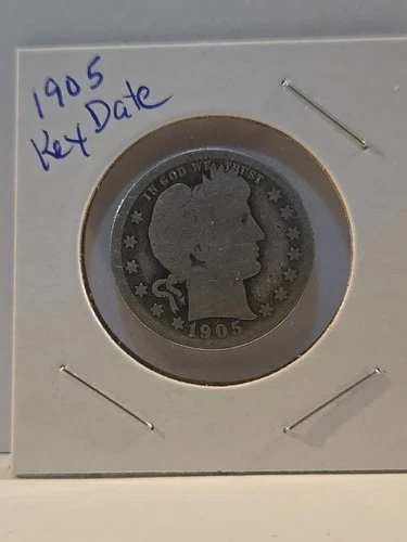 1905 O Barber Quarter Key Date CC100065