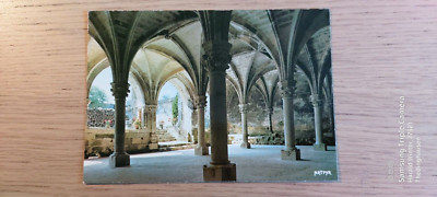 Postcard Saint Bris des Bois Abbaye de Font Douce La Salle Capituaire ungel_1