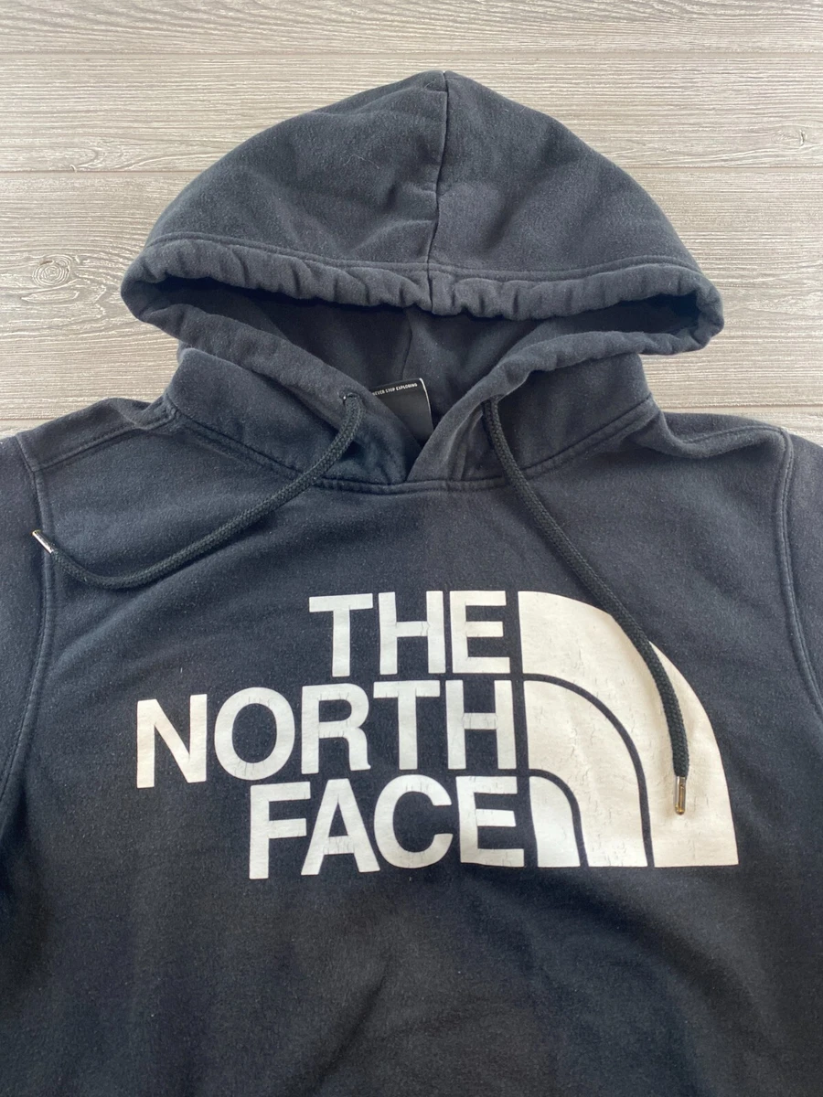 The north face cheap black and white hoodie