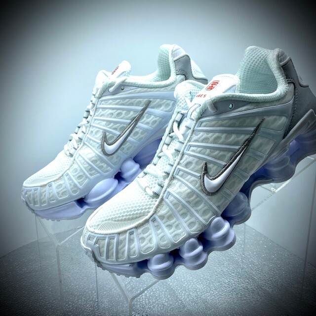 Size 7.5 - Nike Shox TL White Silver 2019 for sale online | eBay