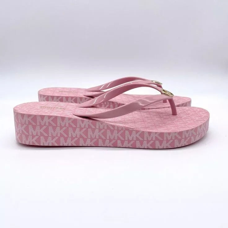Mk flip sales flops pink