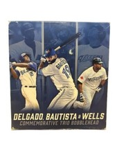 MLB Toronto Blue Jays Carlos Delgado Jose Bautista Vernon Wells Trio Bobblehead