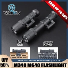WADSN M340-M640 Flashlight Tactical Hunting Lamp Strobe Flashlight Airsoft Light