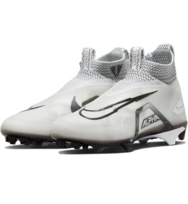 Nike Alpha Menace Elite 3 Ghost White Football Cleats CT6648  display picture 1