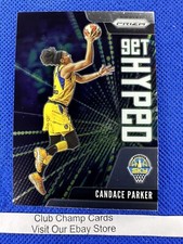2021 #10 Candace Parker WNBA Panini Prizm Get Hyped Base Insert Sky