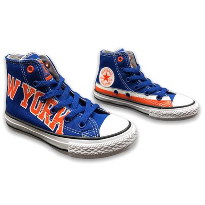 converse blue and orange