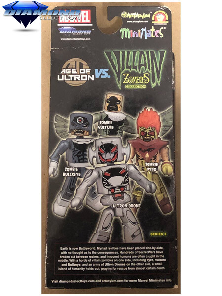 Marvel miniMateS 7パックセット Diamond Select Toys Marvel Minimates Avengers Age of Ultron