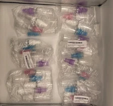 50- Pack 30ml  Travel Spray Bottle Plastic Transparent Perfume Empty