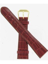 DeBeer Man's 20mm Havana Wild Alligator Grain Watch band AU02662N