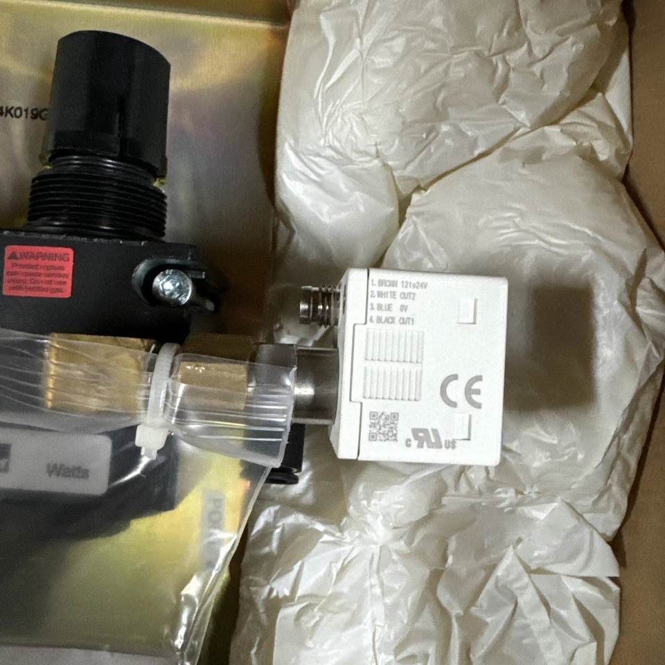 MAC - 52A-11-B0A-DM-DFFJ-1KJ - DMB-DFFJ-1KJ - SUNX DP100 - 24VDC - 20-120PSI NEW - Image 4 of 4