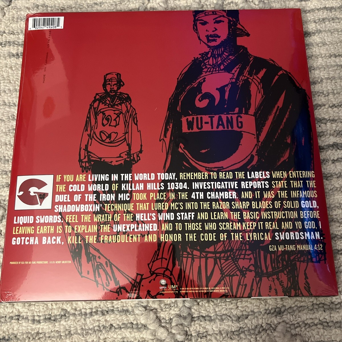 GZA Liquid Swords レコード　LP $_12.JPG?set_id=880000500F