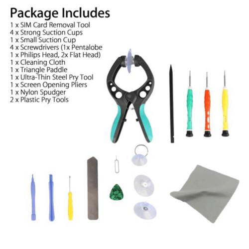 Mobile Cell Phone Screen Opening Repair Tools Kit Screwdriver Set for iPhone 13 - Picture 6 of 12
