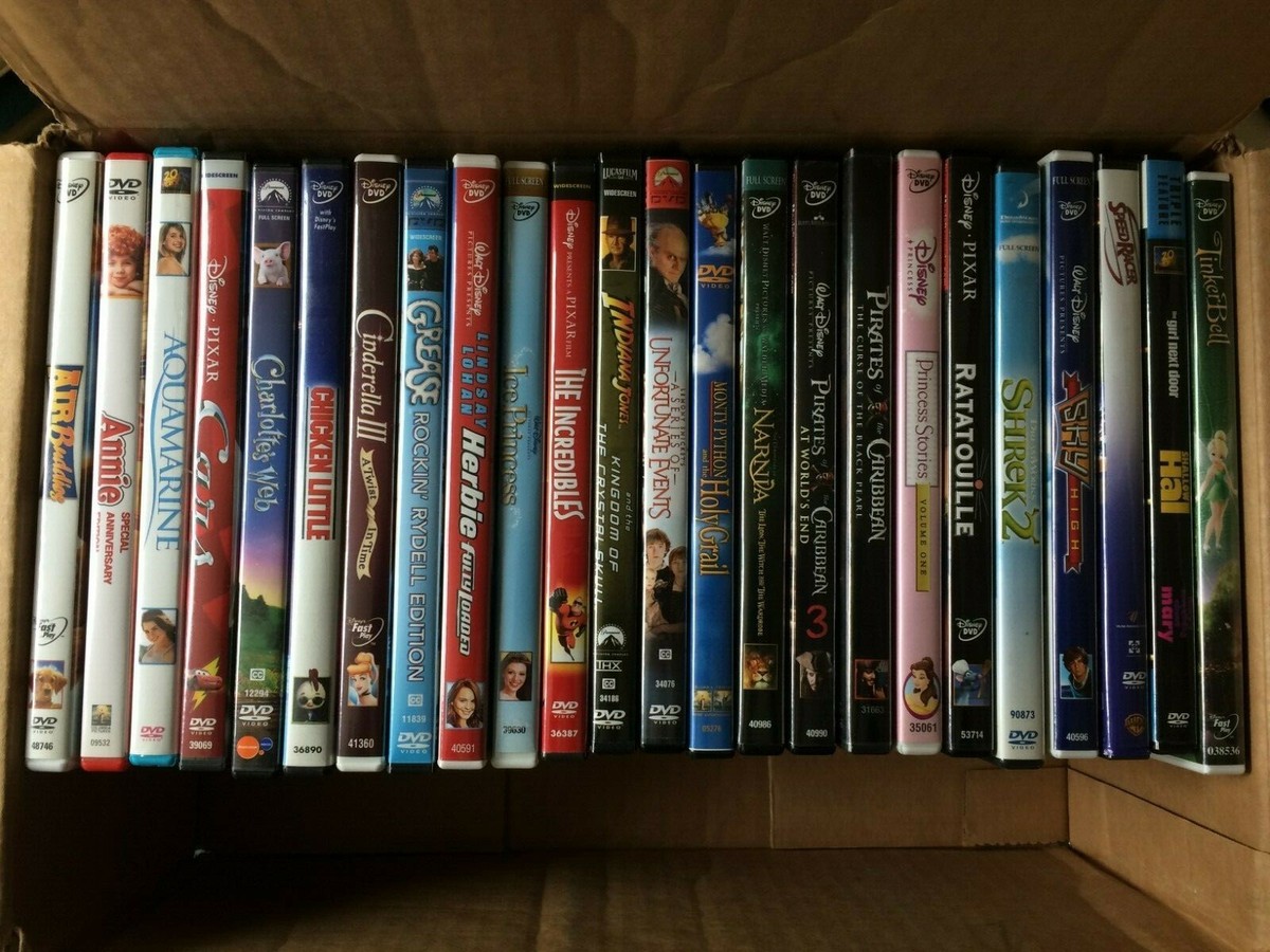 Lot 30 DVD Movie Disney Dreamworks Paramount 20th Century Columbia