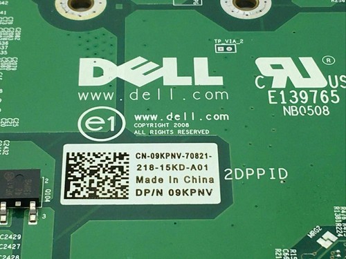 Genuine Dell Precision T3500 Workstation Motherboard 09KPNV w/ 2.53GHZ SLBVB CPU - Afbeelding 5 van 5