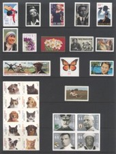 2010 U.s. Commemorative Year Set  *76 Stamps*  With Two Sheets & Flags Mint-nh