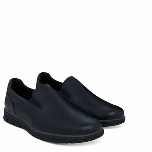 timberland leather slip on shoes