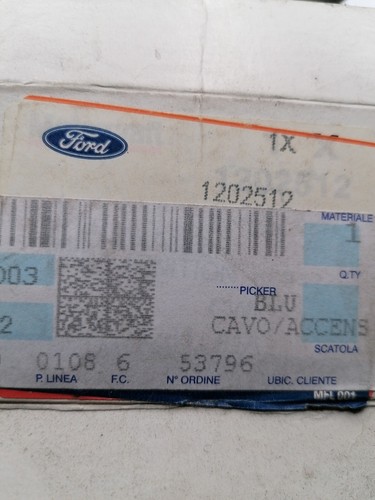 1202512 KIT 4X CAVI CANDELE ORIGINALI FORD FIESTA MK3-4 ESCORT 1.0 1.1 1.3 OEM - Foto 4 di 4