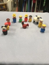 fisher price little people And Other Lot  As Shown