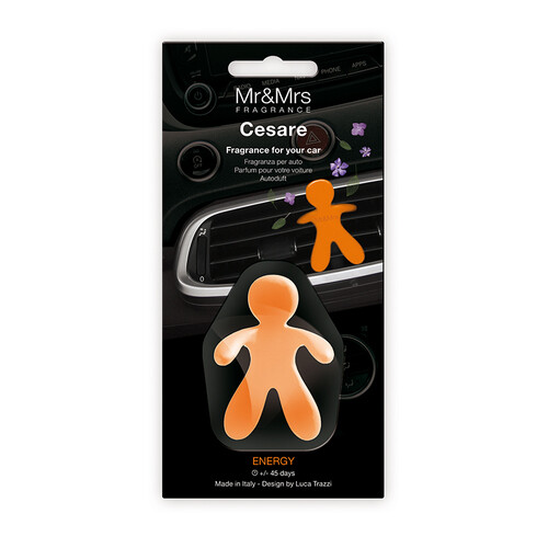 Mr & Mrs Fragrance Cesare Deodorante per Auto Energy 1 pezzo unisex