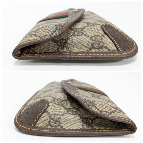 Vintage Gucci mini Pouch Purse Sherry PVC - Picture 9 of 19