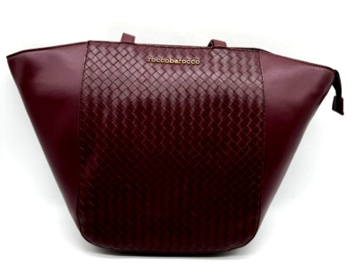 women's Roccobarocco bag - shopping bag collection Zircon Bordeaux