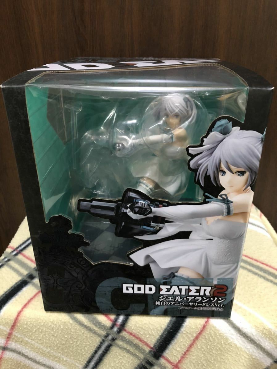 【希少・未開封品】シエル・アランソン 純白のアニバーサリードレスVer. Amazon | 1/7スケール塗装済み完成品 『ゴッドイーター2