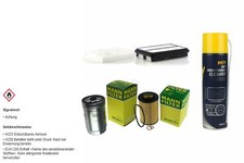 MANN FILTER Paket MANNOL Klimareiniger für Hyundai Sonata V NF 2.0 CRDi